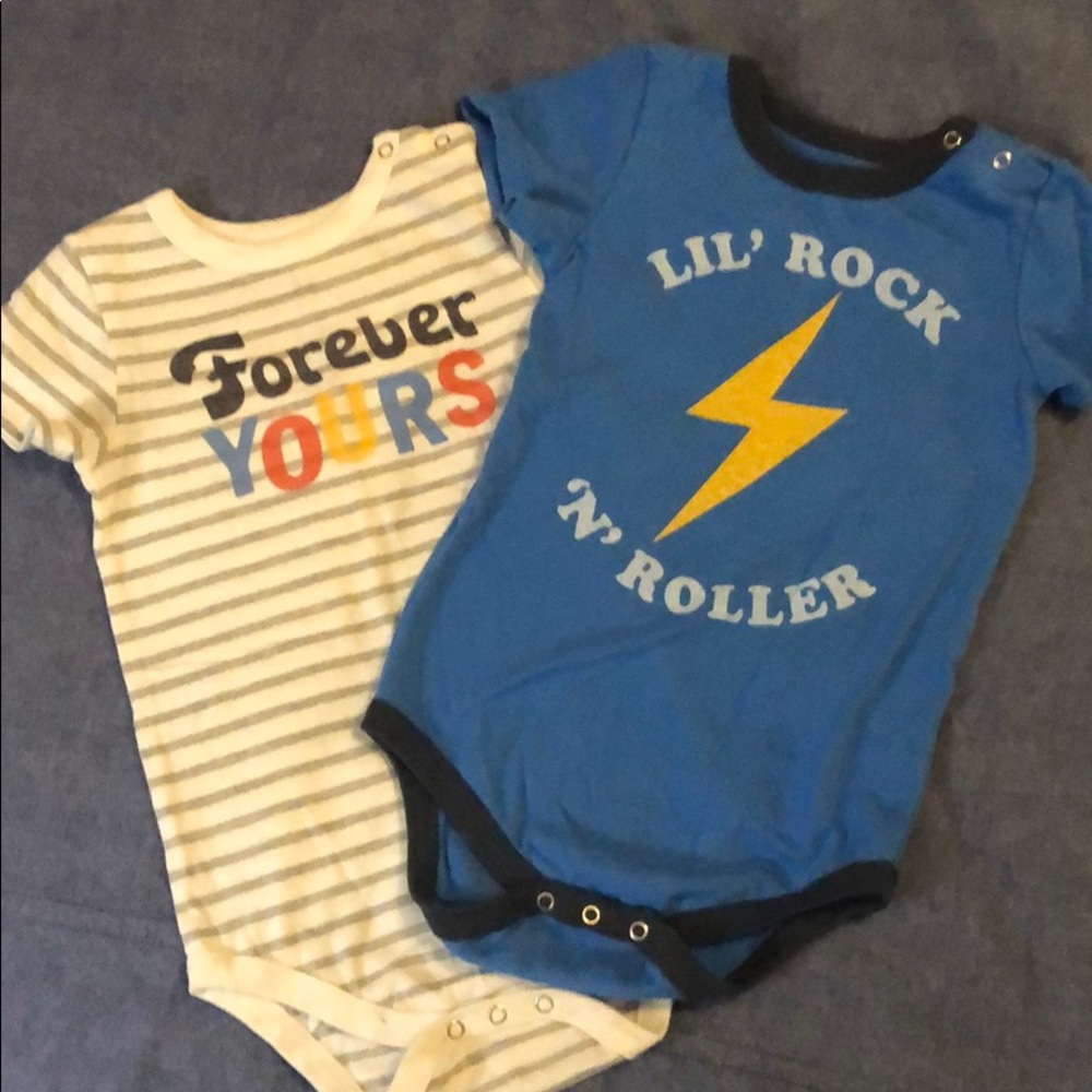 Junk Food onesies 18 month